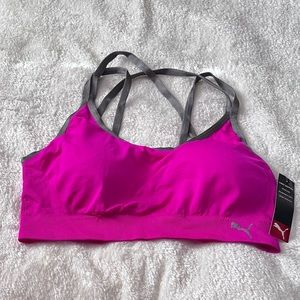 PUMA Seamless Sports Bra with Removable Cups